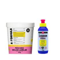 Kit Lola A Fórmula Máscara 450ml e O Exterminador de Frizz Bálsamo