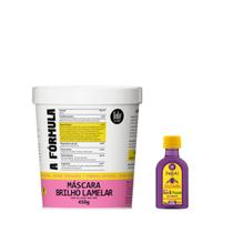 Kit Lola A Fórmula Máscara 450ml e Pinga! Óleo de Açaí e Pracaxi 50ml