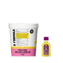 Kit Lola A Fórmula Máscara 450ml e Pinga! Óleo de Pataúa e Moringa 50ml