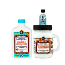 Kit Lola Bemdita Ghee Reconstrução Sh 250ml + Masc 350ml + Danos Vorazes Óleo 50ml Kit Lola Bemdita Ghee Reconstrução Sh 250ml + Masc 350ml + Danos Vorazes Óleo 50ml