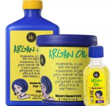 Kit Lola Cosmetics Argan Oil Reconstrutor 3 Itens