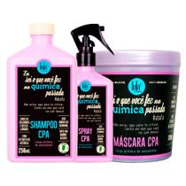 Kit Lola Cosmetics Hidratação Eu Sei o Que Você Fez na Química Passada-Sh e Másc Trat Spray 250 ml