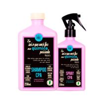 Kit Lola Cosmetics Hidratação Eu Sei o Que Você Fez na Química Passada-Shampoo e Tratamento em Spray