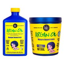 Kit Lola Cosmétics Reconstrução Argan Oil - Shampoo e Máscara de Reconstrução Kit Lola Cosmétics Reconstrução Argan Oil - Shampoo e Máscara de Reconstrução