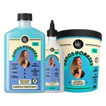 Kit Lola Cosmétics Reconstrução Danos Vorazes - 3 Produtos Kit Lola Cosmétics Reconstrução Danos Vorazes - 3 Produtos