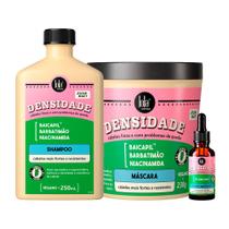 Kit Lola Cosmétics Reparação Densidade - Shampoo e Máscara de Reconstrução e Tônico Capilar