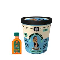 Kit Lola Danos Vorazes Masc 450ml + Pinga! Óleo Cenoura e Oliva 50ml