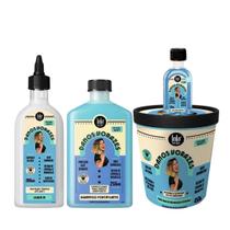 Kit Lola Danos Vorazes Sh 250ml + Masc 450ml + Leave-in Finalizador + Danos Vorazes Óleo Reparador