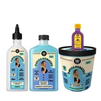 Kit Lola Danos Vorazes Sh 250ml + Masc 450ml + Leave-in Finalizador + Pinga! Óleo Açaí e Pracaxi