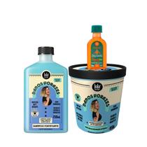 Kit Lola Danos Vorazes Sh 250ml + Masc 450ml + Pinga! Óleo Cenoura e Oliva 50ml