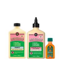 Kit Lola Densidade Sh 250ml + Acidificante 250ml + Pinga! Óleo Cenoura e Oliva 50ml