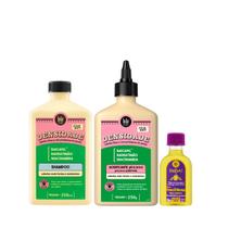 Kit Lola Densidade Sh 250ml + Acidificante 250ml + Pinga! Óleo Pataúa e Moringa 50ml