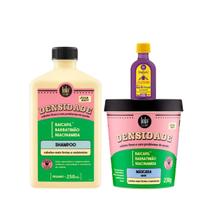 Kit Lola Densidade Sh 250ml + Mascara 250ml + Pinga! Óleo Açaí e Pracaxi 50ml