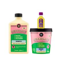 Kit Lola Densidade Sh 250ml + Mascara 250ml + Pinga! Óleo Pataúa e Moringa 50ml