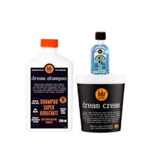 Kit Lola Dream Cream Sh 250ml + Masc 200ml + Danos Vorazes Óleo Reparador 50ml Kit Lola Dream Cream Sh 250ml + Masc 200ml + Danos Vorazes Óleo Reparador 50ml