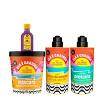 Kit Lola Ela é Carioca Masc 450ml + Cpp 3ABC 480ml + Proteína 500ml + Pinga! Óleo Açaí e Pracaxi