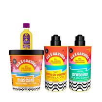 Kit Lola Ela é Carioca Masc 450ml + Cpp 3ABC 480ml + Proteína 500ml + Pinga! Óleo Pataúa e Moringa