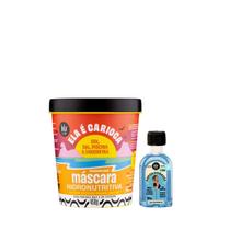 Kit Lola Ela é Carioca Masc 450ml + Danos Vorazes Óleo Reparador 50ml Kit Lola Ela é Carioca Masc 450ml + Danos Vorazes Óleo Reparador 50ml