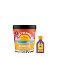 Kit Lola Ela é Carioca Masc 450ml + Pinga! Óleo Açaí e Pracaxi 50ml