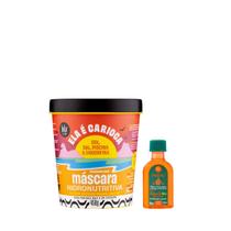 Kit Lola Ela é Carioca Masc 450ml + Pinga! Óleo Cenoura e Oliva 50ml Kit Lola Ela é Carioca Masc 450ml + Pinga! Óleo Cenoura e Oliva 50ml