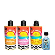 Kit Lola Ela é Carioca Sh 500ml + Cond 500ml + Cpp 3ABC 480ml + Danos Vorazes Óleo Reparador 50ml Kit Lola Ela é Carioca Sh 500ml + Cond 500ml + Cpp 3ABC 480ml + Danos Vorazes Óleo Reparador 50ml