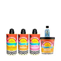 Kit Lola Ela é Carioca Shampoo + Condicionador + Mascara + Cpp 3ABC + Danos Vorazes Óleo Reparador