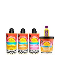 Kit Lola Ela é Carioca Shampoo + Condicionador + Mascara + Cpp 3ABC + Pinga! Óleo Pataúa e Moringa Kit Lola Ela é Carioca Shampoo + Condicionador + Mascara + Cpp 3ABC + Pinga! Óleo Pataúa e Moringa