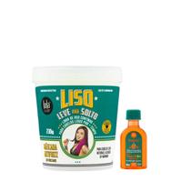 Kit Lola Liso Leve e Solto Masc 230ml + Pinga! Óleo Cenoura e Oliva 50ml