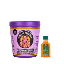 Kit Lola Loira de Farmácia Masc 230ml + Pinga! Óleo Cenoura e Oliva 50ml