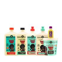 Kit Lola Meu Cacho Minha Vida Completo + Pinga! Óleo Pataúa e Moringa 50ml