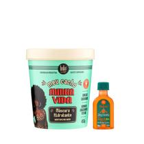 Kit Lola Meu Cacho Minha Vida Masc 450ml + Pinga! Óleo Cenoura e Oliva 50ml