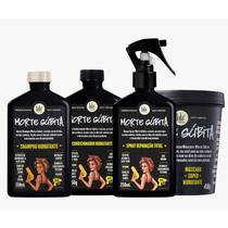 Kit Lola Morte Súbita com Shampoo, Condicionador, Spray e Mascara Hidratação Completa e Reparação Total