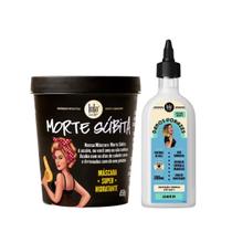 Kit Lola Morte Subita Masc 450ml + Danos Vorazes Leave-in Finalizador 200ml