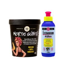 Kit Lola Morte Subita Masc 450ml + O Exterminador de Frizz Balsámo 120ml