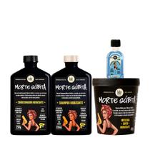 Kit Lola Morte Súbita Sh 250ml + Cond 250ml + Masc 450ml + Danos Vorazes Óleo Reparador 50ml