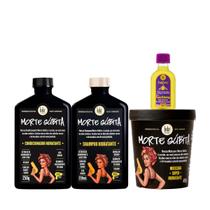 Kit Lola Morte Súbita Sh 250ml + Cond 250ml + Masc 450ml + Pinga! Óleo Pataúa e Moringa 50ml