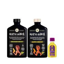 Kit Lola Morte Súbita Sh 250ml + Cond 250ml + Pinga! Óleo Pataúa e Moringa 50ml