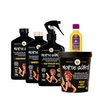 Kit Lola Morte Súbita Shampoo + Condicionador + Mascara + Spray + Pinga! Óleo Pataúa e Moringa Kit Lola Morte Súbita Shampoo + Condicionador + Mascara + Spray + Pinga! Óleo Pataúa e Moringa