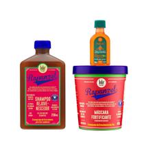 Kit Lola Rapunzel Sh 250ml + Masc 450ml + Pinga! Óleo Cenoura e Oliva 50ml Kit Lola Rapunzel Sh 250ml + Masc 450ml + Pinga! Óleo Cenoura e Oliva 50ml