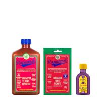Kit Lola Rapunzel Sh 250ml + Masc Sachê 30g + Pinga! Óleo Açaí e Pracaxi 50ml