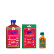 Kit Lola Rapunzel Sh 250ml + Masc Sachê 30g + Pinga! Óleo Cenoura e Oliva 50ml