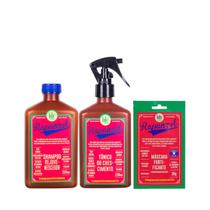 Kit Lola Rapunzel Sh 250ml + Masc Sachê 30g + Tônico 250ml Kit Lola Rapunzel Sh 250ml + Masc Sachê 30g + Tônico 250ml