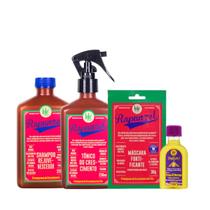 Kit Lola Rapunzel Sh 250ml + Masc Sachê 30g + Tônico 250ml + Pinga! Óleo Pataúa e Moringa 50ml