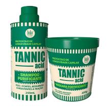 Kit Lola Tannic Acid: Shampoo 250ml e Máscara 450g