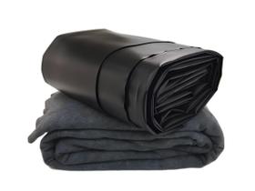 Kit Lona 2x2 Para Lago Ornamental Geomembrana Pead 0,8mm Com Manta Geotextil Bidim Proteção Kit Lona 2x2 Para Lago Ornamental Geomembrana Pead 0,8mm Com Manta Geotextil Bidim Proteção