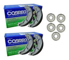 Kit Lona De Freio + Rolamentos Titan 125 00/04 Fan 125 05/08 Kit Lona De Freio + Rolamentos Titan 125 00/04 Fan 125 05/08