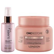 Kit London Oil Glamer E Máscara Cmc Nutrition 500G