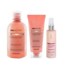 Kit London Restore Nutrition Shampoo 300ml, Codicionador 200ml e Leave in Keep Color 100ml