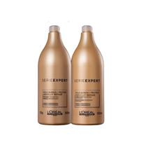 Kit Loreal Absolut Repair Gold Quinoa Shampoo + Cond 1,5L