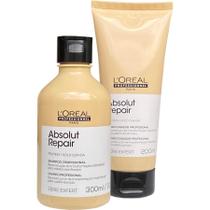 Kit Loreal Absolut Repair Gold Quinoa Shampoo Condicionador Kit Loreal Absolut Repair Gold Quinoa Shampoo Condicionador